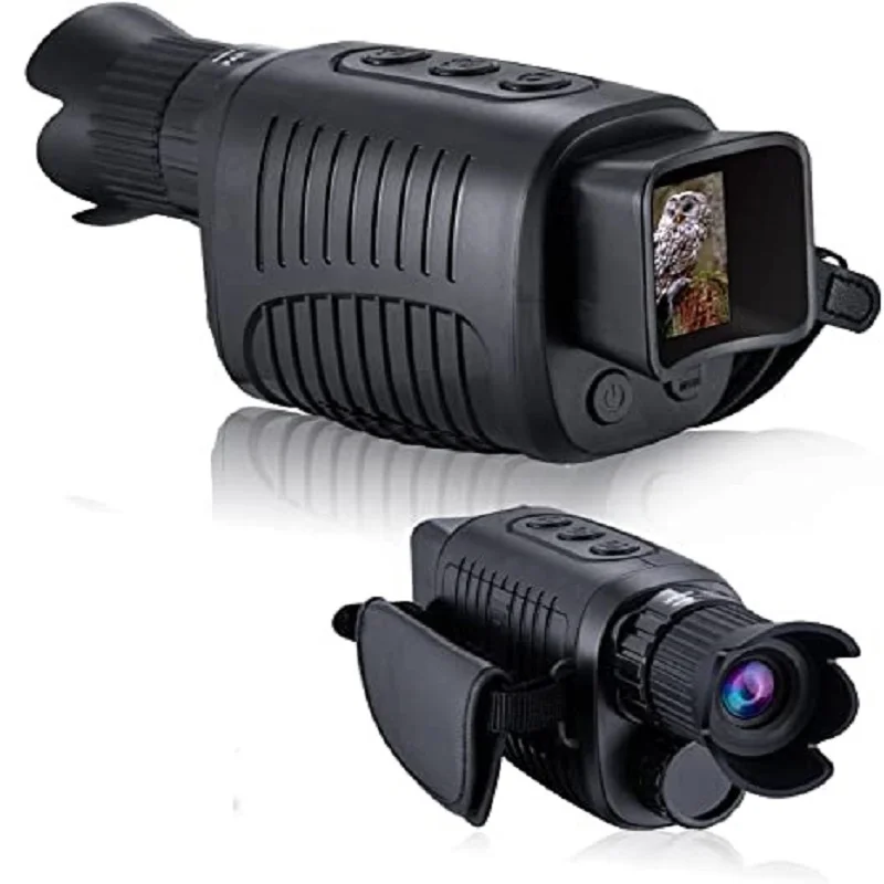 Night Vision Goggles R7 Digital Night Vision Monocular  for 100% Darkness, Infrared Night Vision Scope 1080p Full HD Save Photo