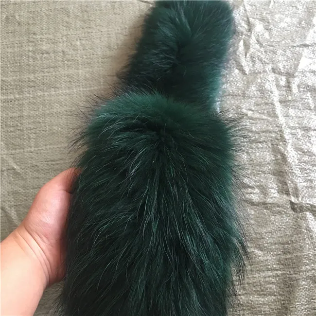 Hot Selling Large Women Jacket Raccoon Fur Collar