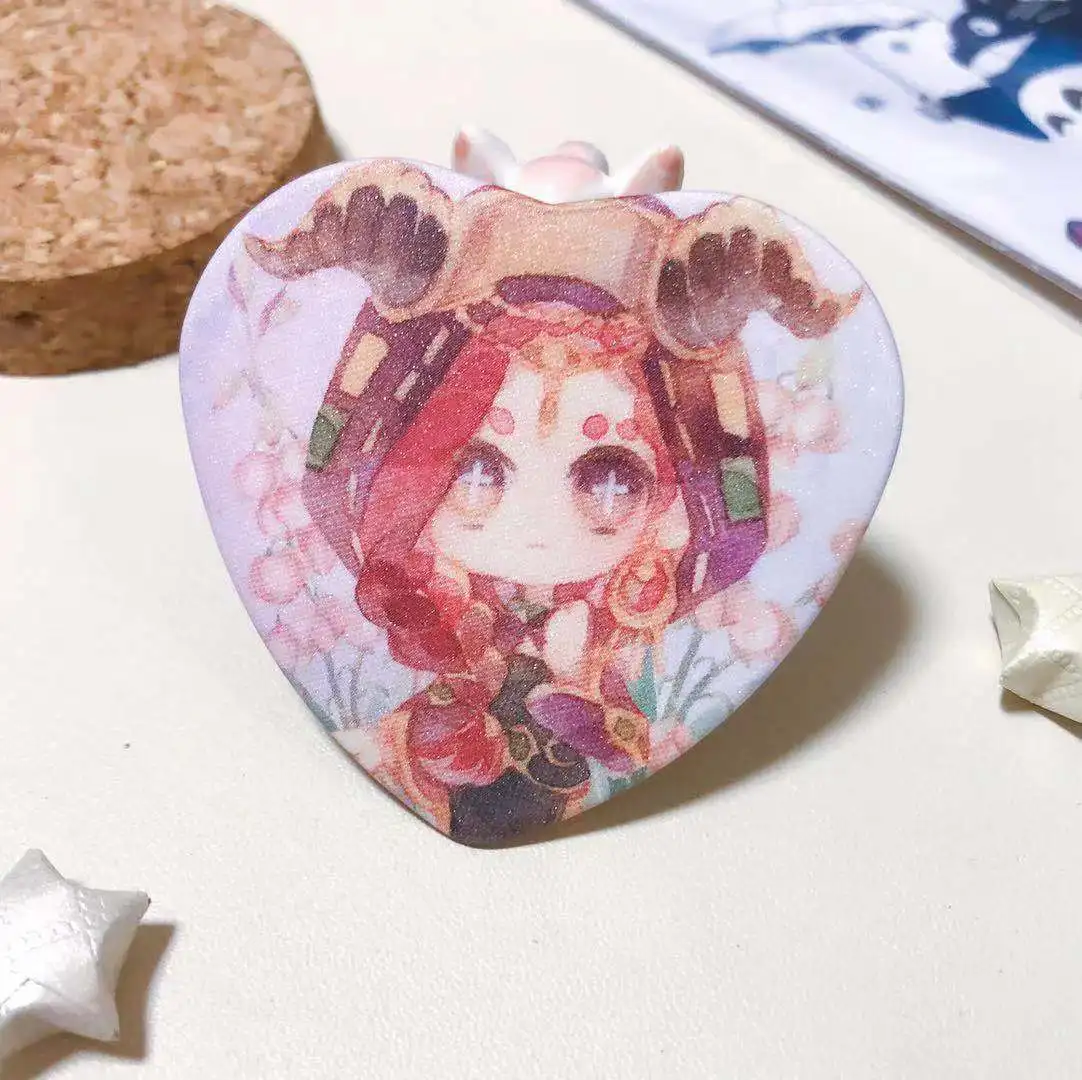 NO MOQ custom tin badge star badge heart badge Juno Creative