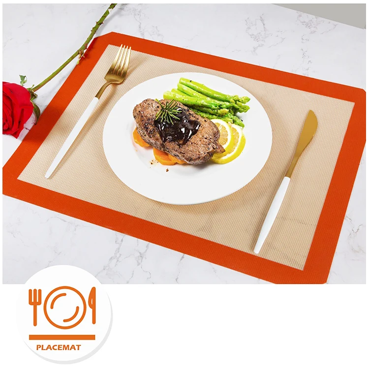 LFGB approved Professional Extra Large  custom nonstick silicone baking mat for grill