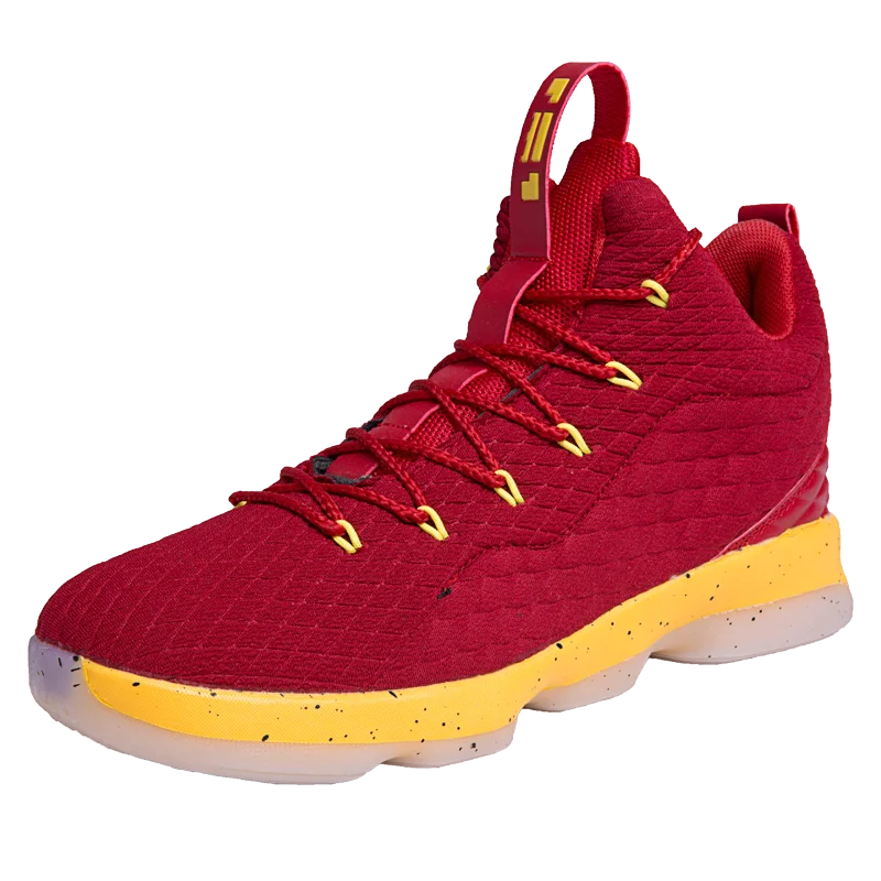 Новый дизайн, Баскетбольная обувь из сетчатого материала с подкладкой для мужчин