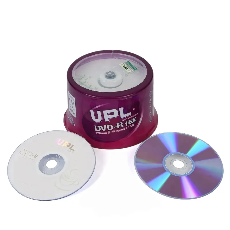 Напишите один раз, 50 шт., чистый dvdr оптом с емкостью 4,7 ГБ