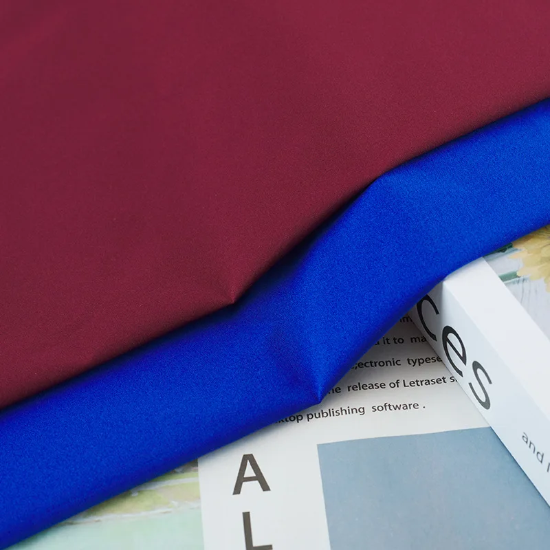 T800 polyester stretch fabric trendy sports suit fabric waterproof windbreaker jacket down jacket fabric