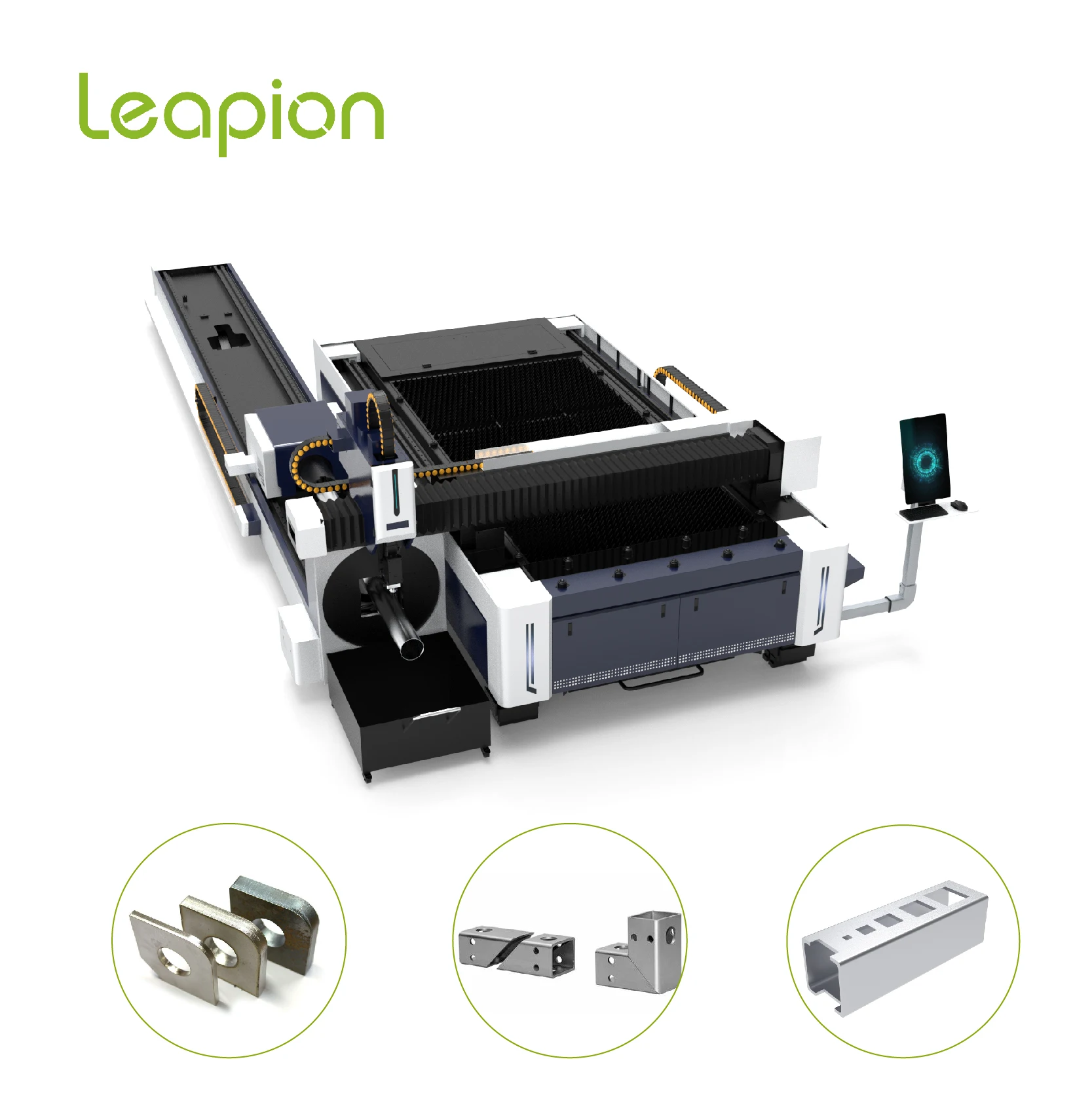 Accurl Ipg 3000W Fiber Laser Cutting Machine 6M Laser Metal Cutting Machine Pipe And Sheet