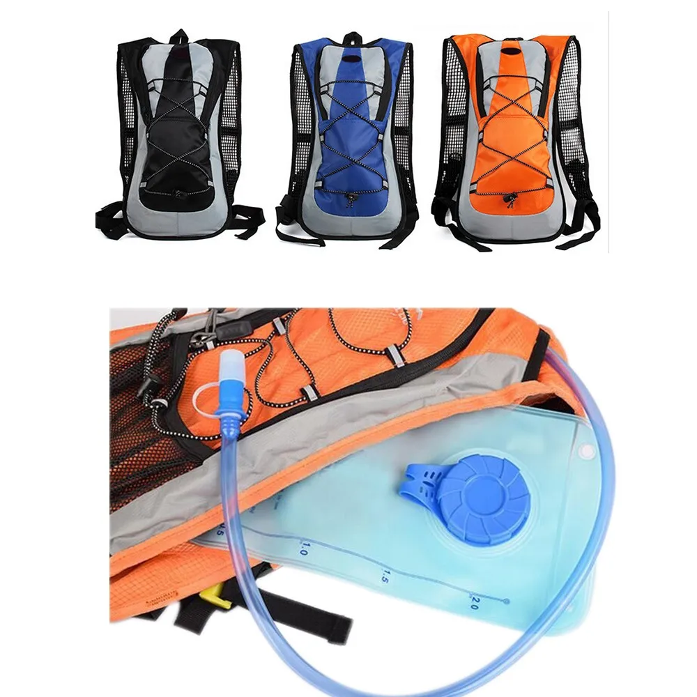 
Customized Logo Good Quality Back Pack Travel Insulated Hydration Pack Running Cycling Backpack With 2l Water Bladder 