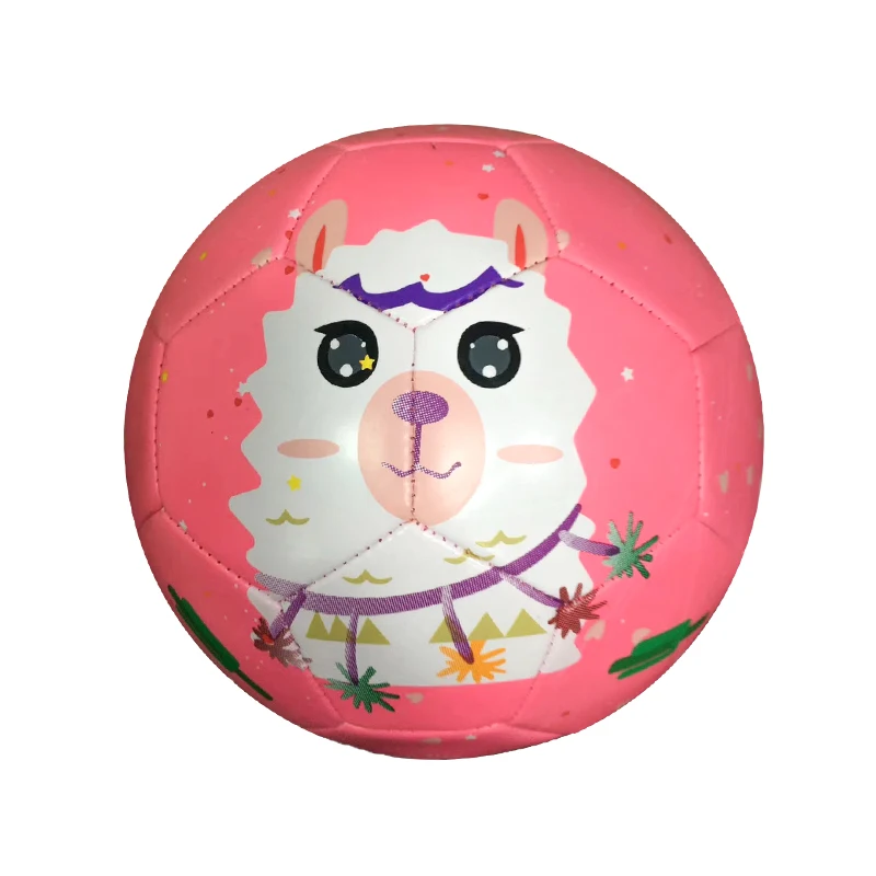 Customized Animal image pvc size # 2 soccer ball  play game Kids mini football