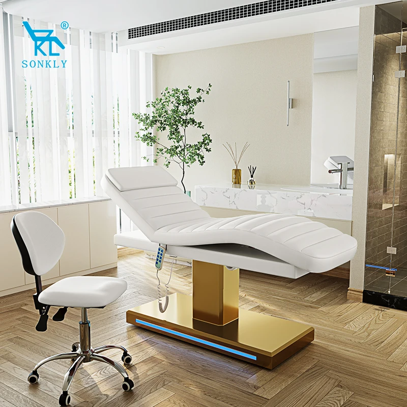 SONKLY Wholesale lash bed Electric Salon Massage Bed Spa Bed Beauty Chair Factory Outlet