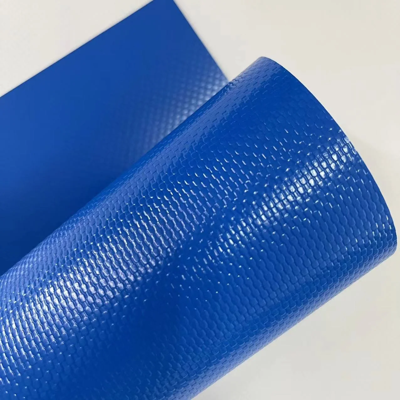 1000d*1000d 30*30 membrane structure blue color 850g/950g high strength coated fabric