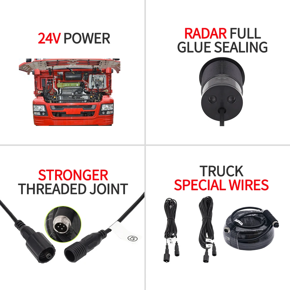OEM Car Reversing Aid Front Rear Truck Assistant Park Radar Backup Reverse Camera Parking Sensor