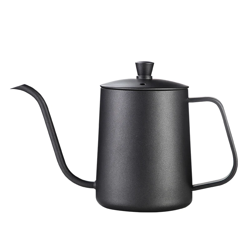 Black Coffee Kettle  Directly Matte Hot and Cold Brew Manual Maker Pour Over Drip Coffee Maker