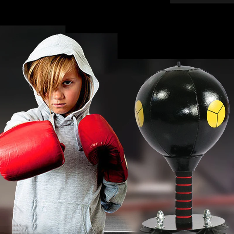 Training Hit Ball Suction Cup Table Stress Boxing Speed Ball Desktop Punching reflexing boxing ball