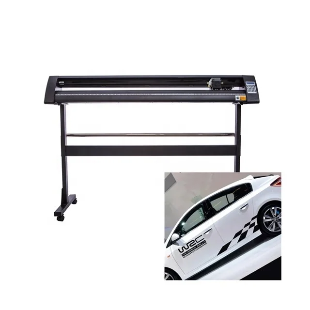 Hot selling customizable black KH-1350 stepper motor cutting plotter high quality vinyl cutter contour for cutting sticker