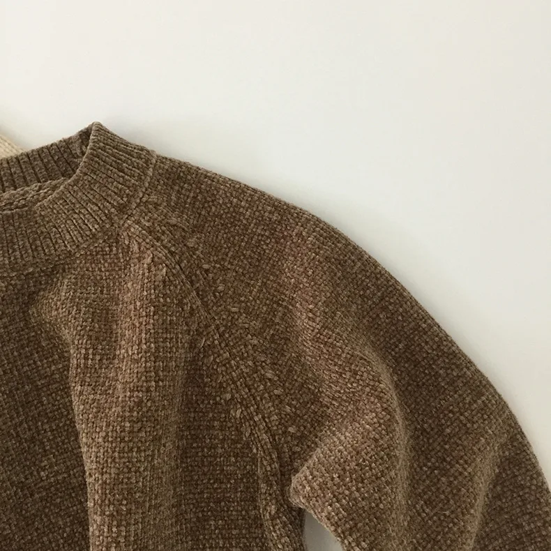 Hot Sale Custom Boys And Girl Knitwear Pullover Autumn Winter Custom Kids Sweater Round Neck Children Sweaters