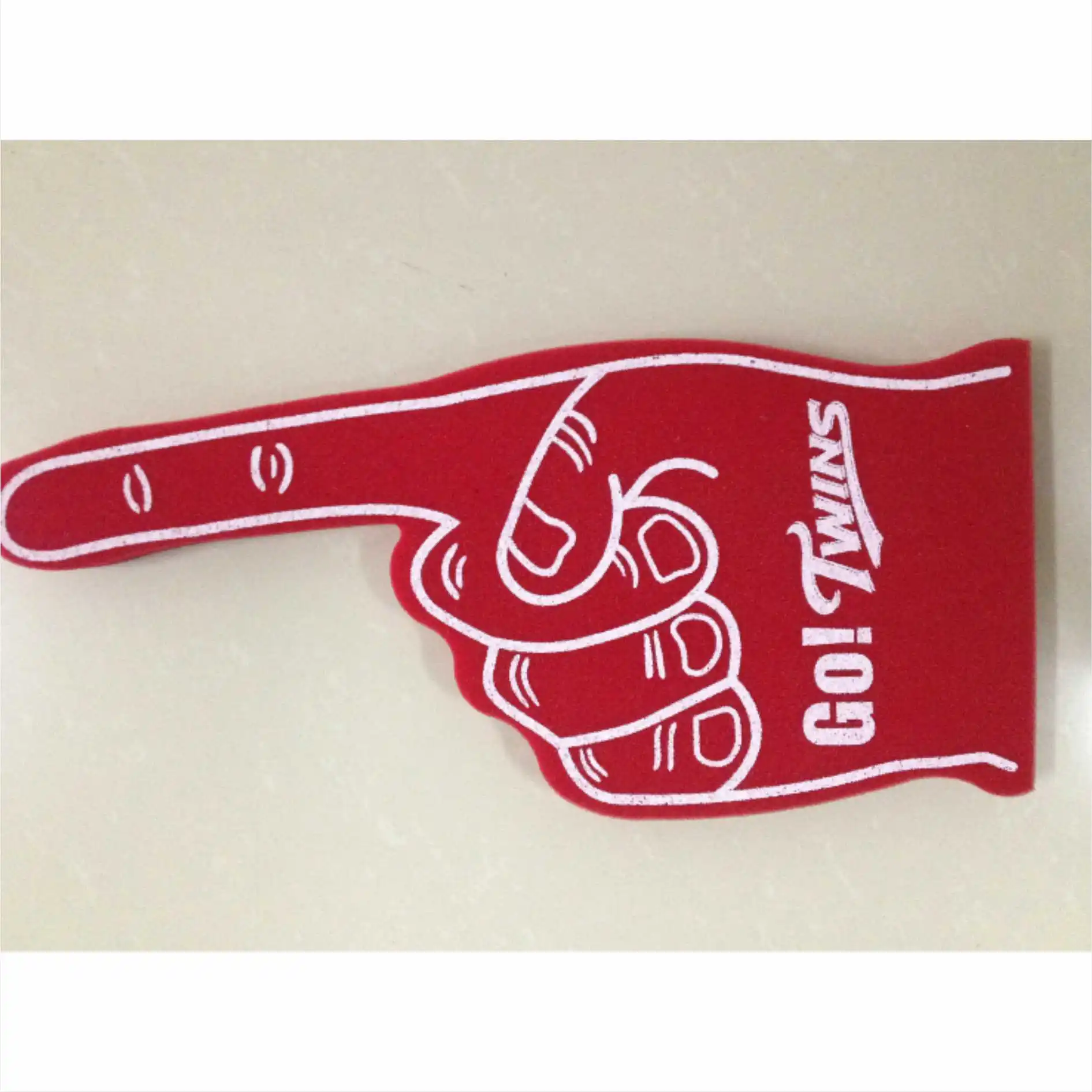 Новое поступление гигантская губчатая рука с логотипом на