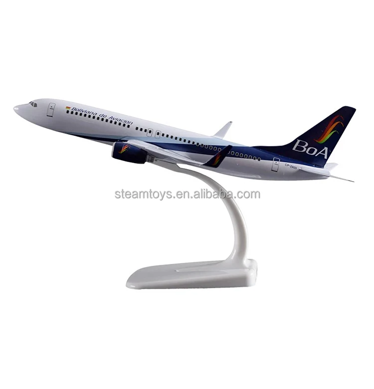 Factory Direct Shipment Promotional Airplane Model Diecast Metal Plane Bolivia Airline Boeing B737-800 Model 20CM Plane