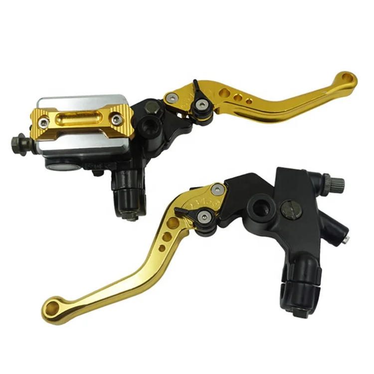Universal Aluminum 7/8' 22mm CNC Front Handlebar Brake Clutch Lever Motorcycle Clutch and Brake Levers