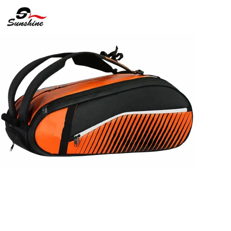 Custom Sports Padel Tennis Racket Bag Tennis Backpack With Shoes Compartment