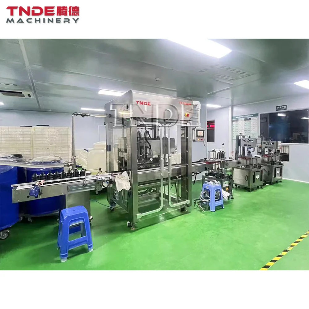 Trending Products 2025 New Arrivals Automatic Lotion Shampoo Cosmetic Bottle Filling Machine Liquid Filling Capping Machine
