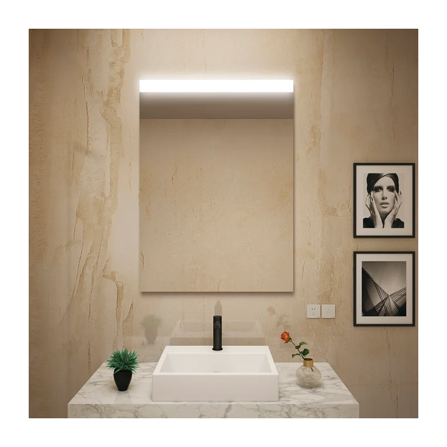 Floating Shelf With Mirror Decorative Modern Wall Mounted Frames For Mirrors