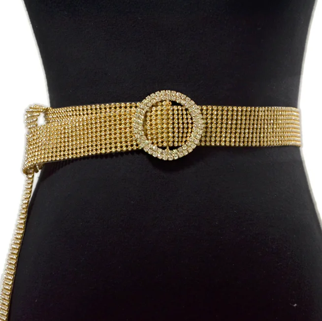 Роскошный женский пояс со стразами, яркий широкий пояс для невесты с кристаллами, длинный пояс-цепочка со стразами, жемчужные ремни