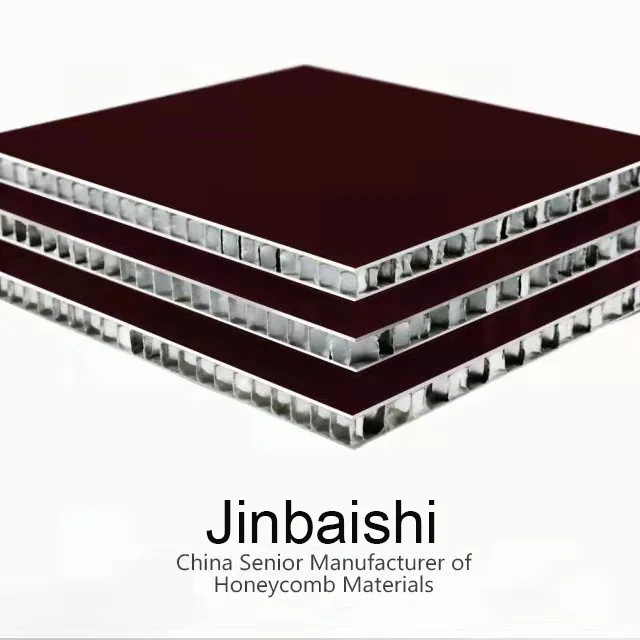 Aluminum honeycomb panels