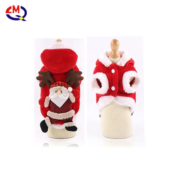 Comfortable cotton T-Shirt full print pet Christmas clothes wholesale dog clothes winter