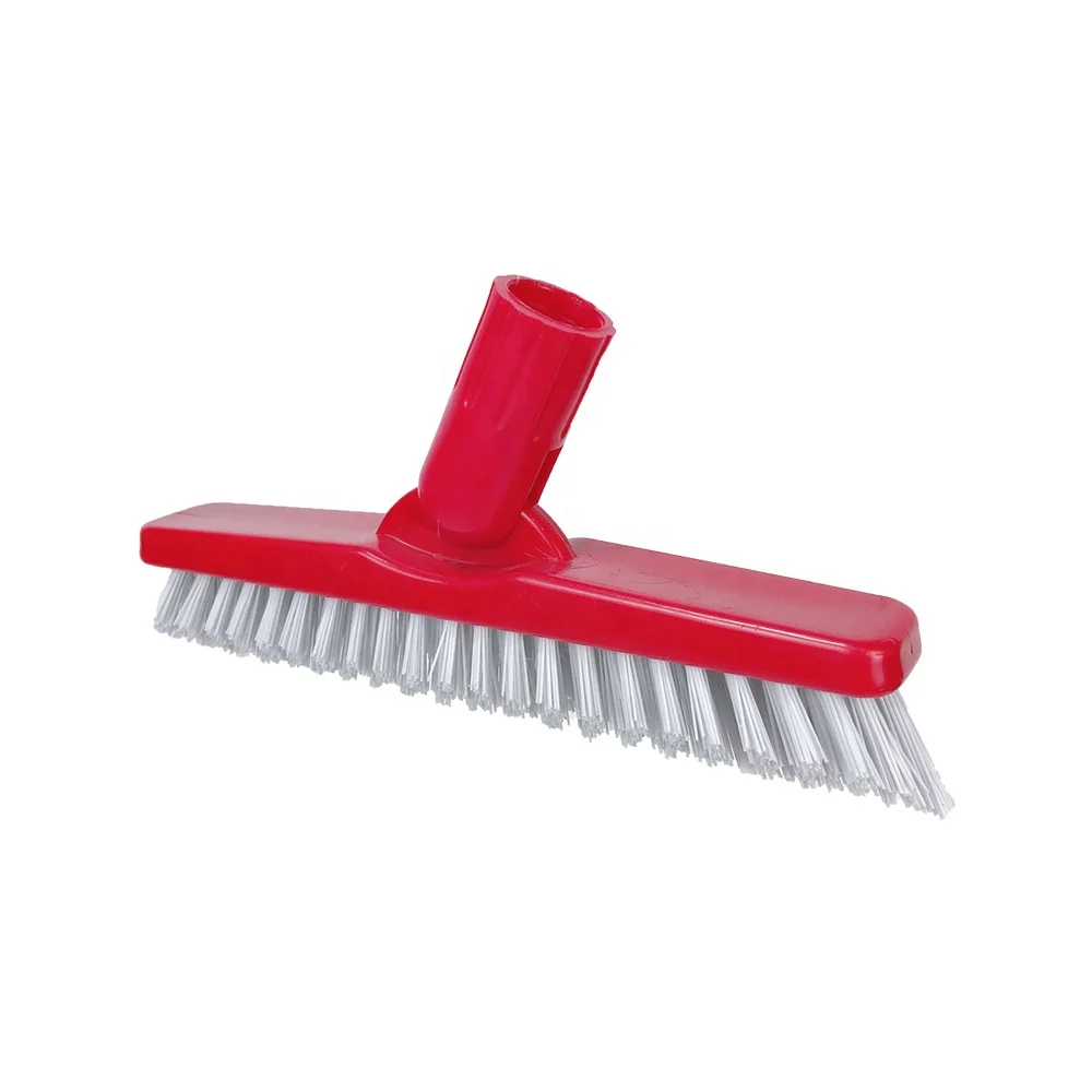 EcoClean v-shape Swivel Corner Scrub Brush,Stiff Bristle tile and Grout brush,Grout cleaner for Kitchen Shower Tub Tile Surface