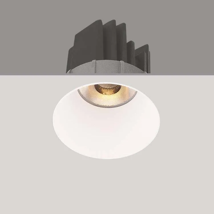 Indoor Lighting Modern Design Aluminum Alloy Recessed Ceiling 10W 13W 18W 26W China Suppliers Cob Led Downlights