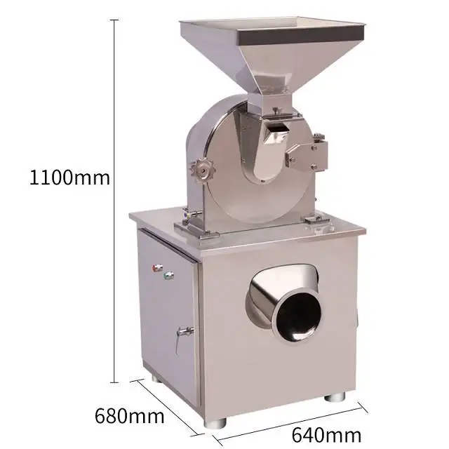 Crusher Corn Flour Mill Commercial Maize Flour Milling Machine