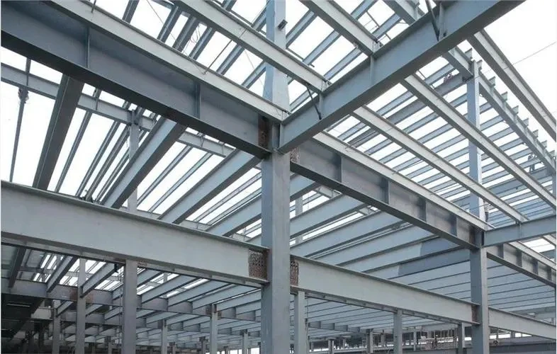 High quality steel structure prefabricated steel structure warehouse gas station stadium warehouse car sop