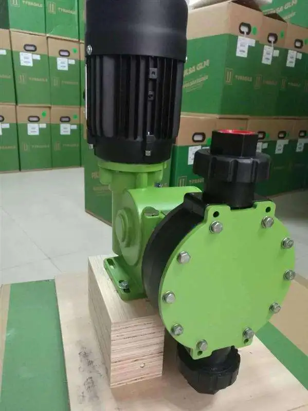 The PULSAFEEDER hydraulic 55 hl series high precision diaphragm metering pump