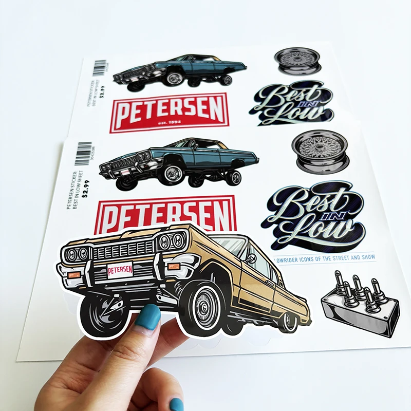 Custom Sticker Sheets Cartoon Design Kiss Cut Vinyl Sticker Sheets Waterproof Self Adhesive Sticker Sheet