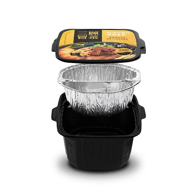 15 Minute Portable Self Heating Hot Pot Spicy Chicken Leg Self Heating Hot Pot Spicy Chinese Instant Spicy  Hotpot