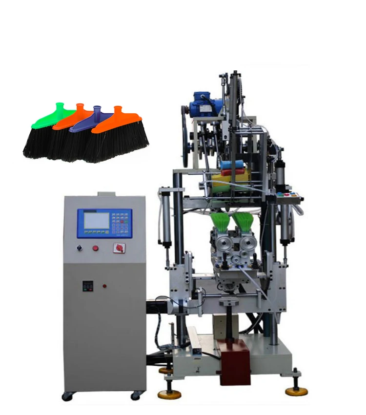 Bamboo Toothbrush Making Machine Broom/toilet Brush/comb Brush High Speed Drilling And Tufting Machine For Making Brooms