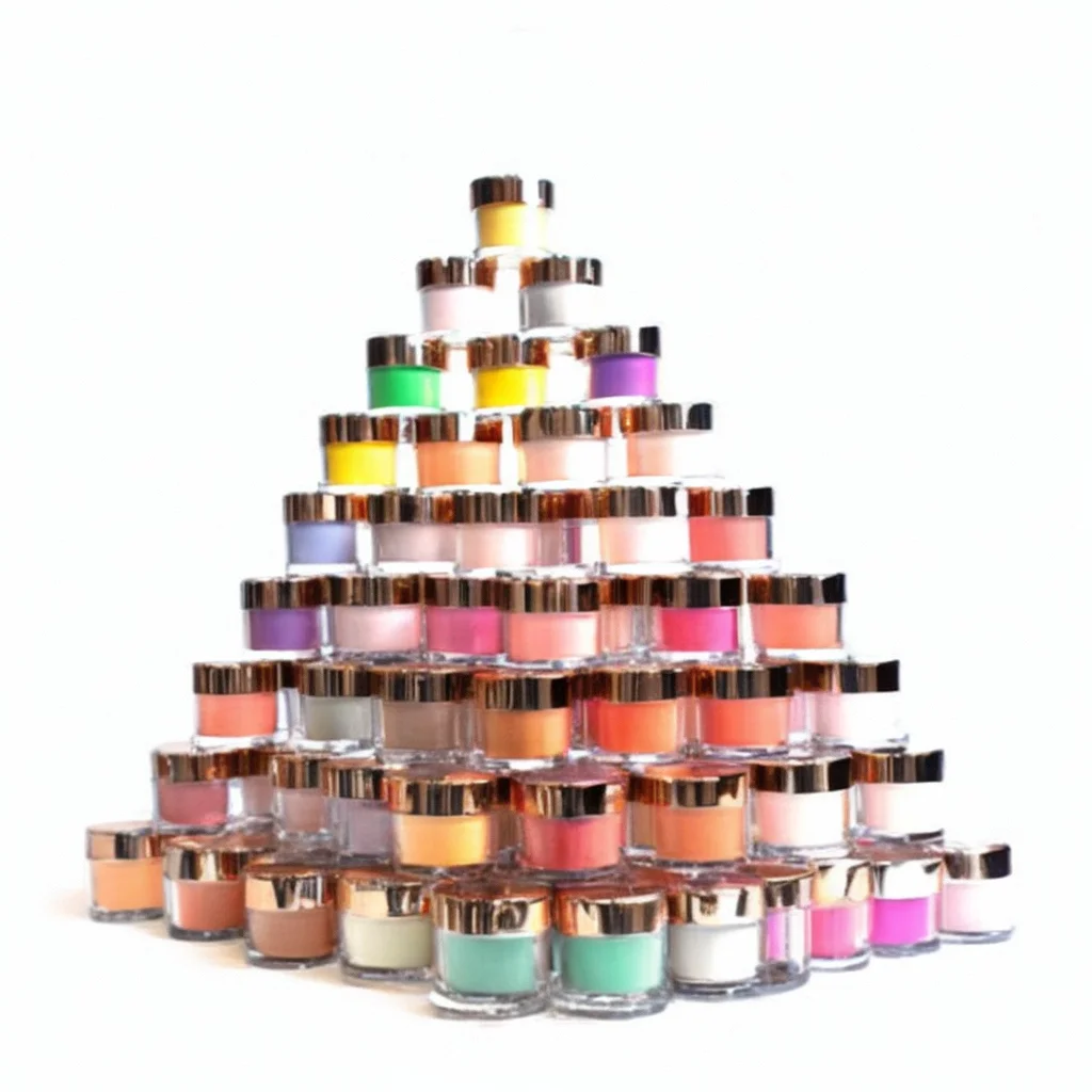 Xmas Popular Glitter Pigment Dipping Powder Kit Sets Color Dipping Nail 3in1 acrylic Powder