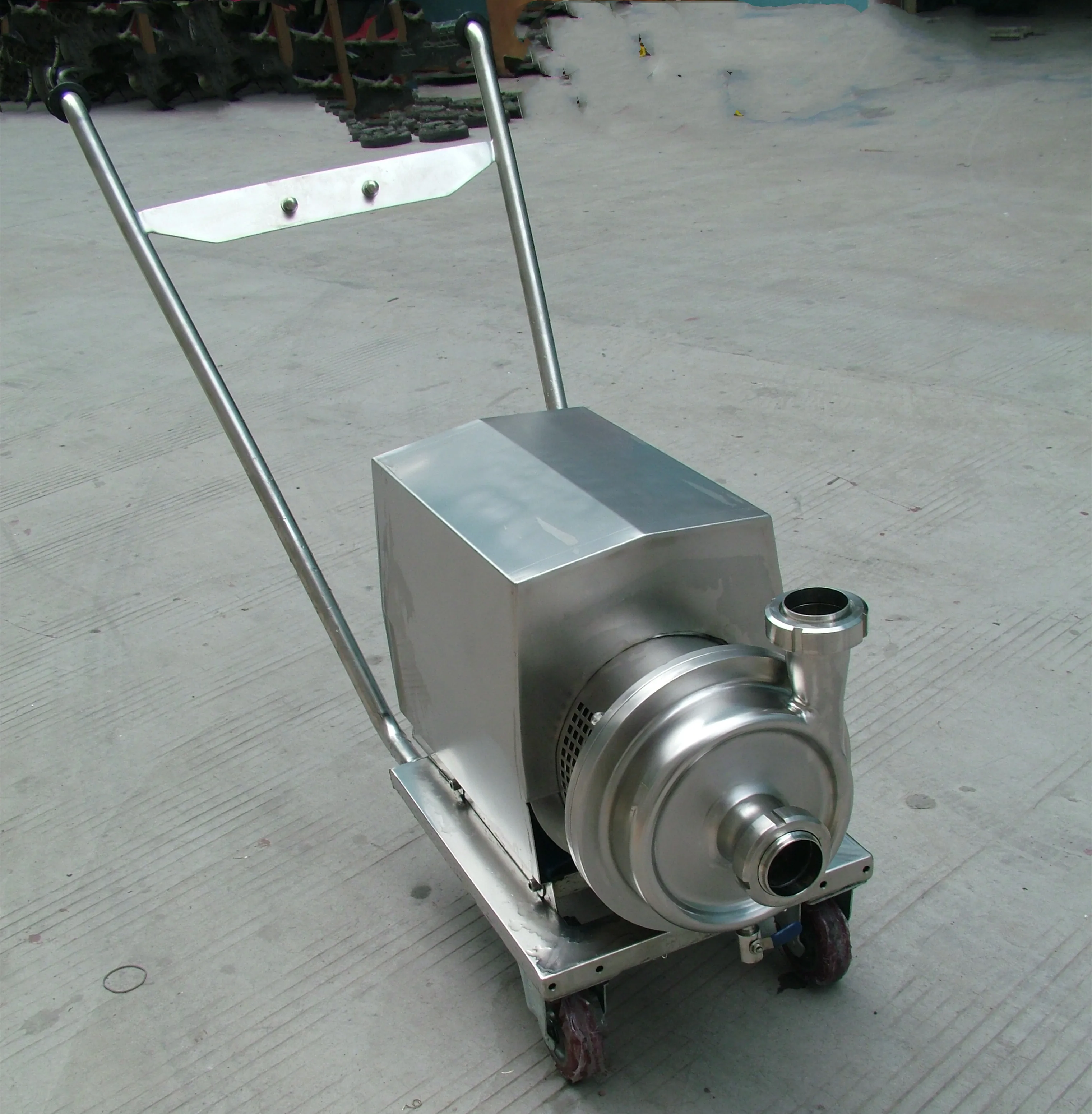 
BOAO Long life service Sanitary Centrifugal water Pump with open/closed impeller shaft integrated clamped connection 