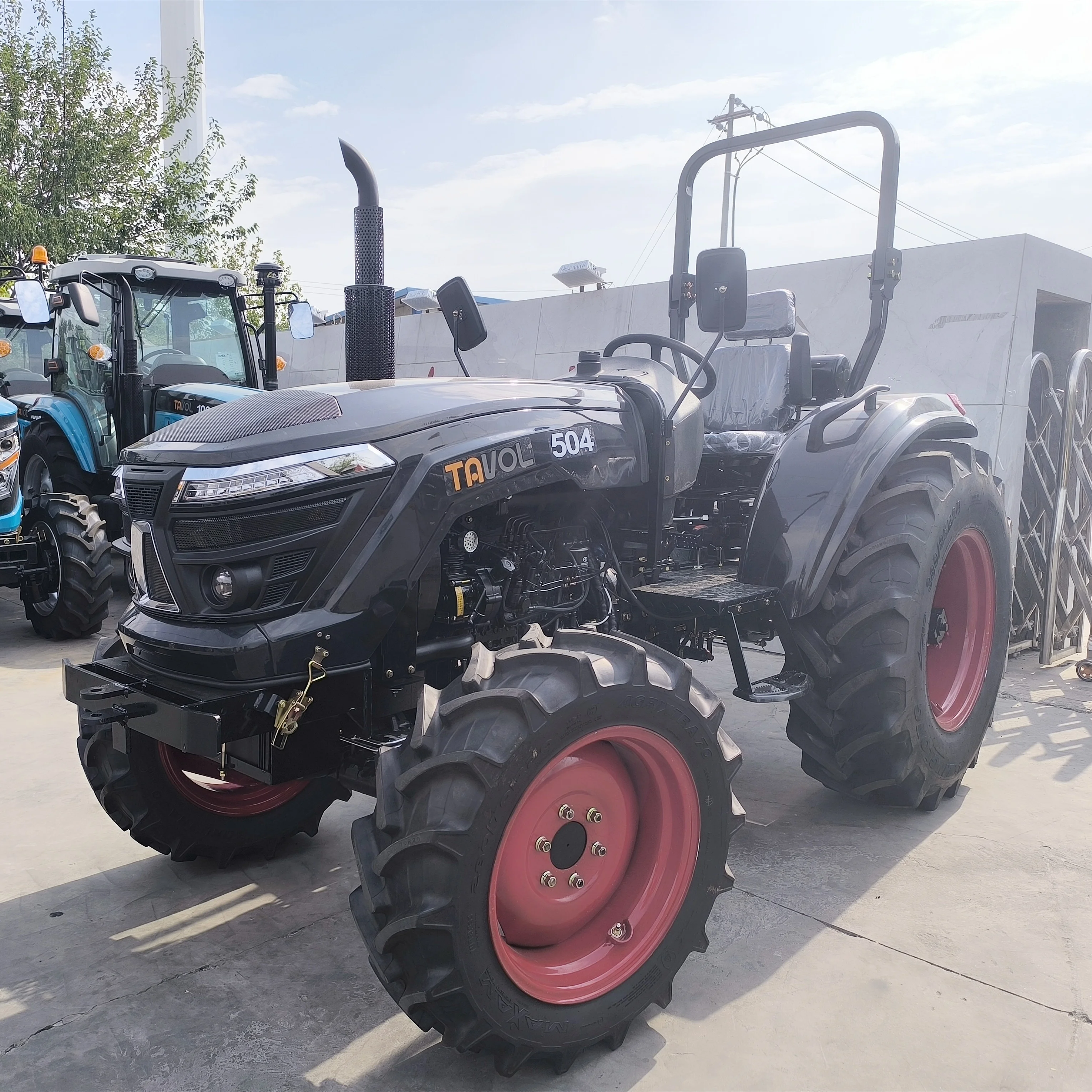 Tavol Mini Farm Tractor 4x4 Agricultural 4wd Traktor 50hp Price