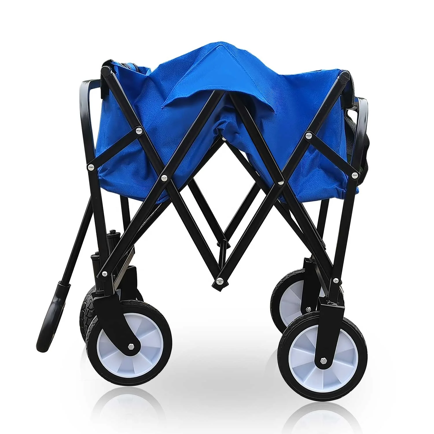 High Quality bicycles for kids trolley cart folding wagon stroller beach trolley cart outdoor mini blue