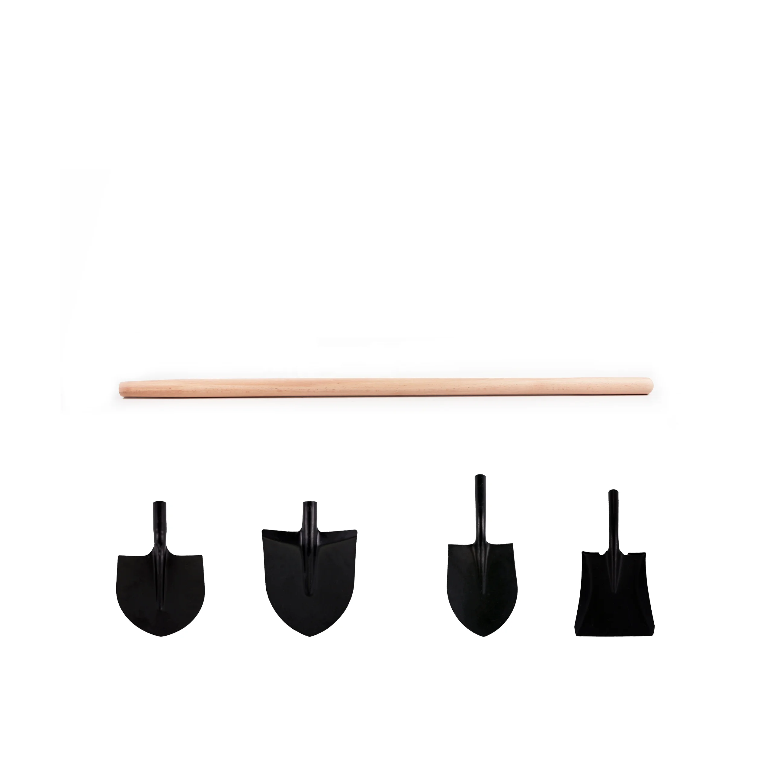 Spade Handle High Quality Hardwood Handles For Gardening Agricultural Construction Tools OEM handle ash wood FSC certificated