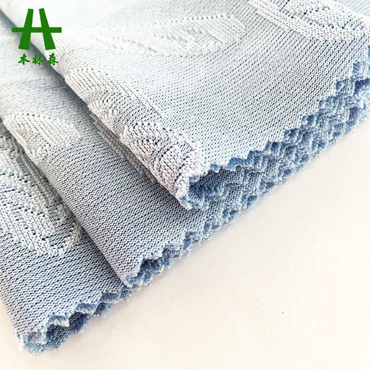 Mulinsen Textile Polyester Spandex Knitted Jacquard Fabric Suppliers