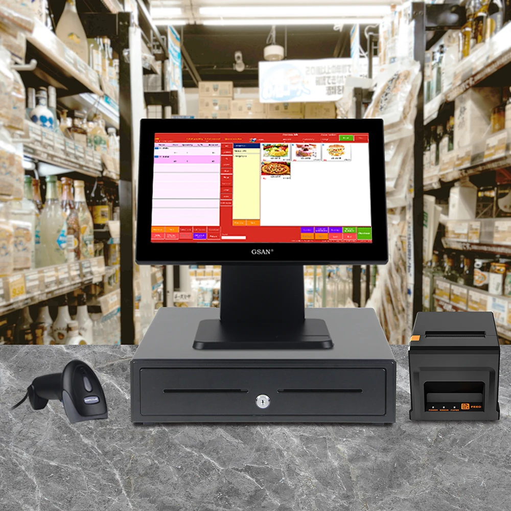 Professional Payment System All In One Sale Touch Pos Cash Register System Touch Retail Pos System