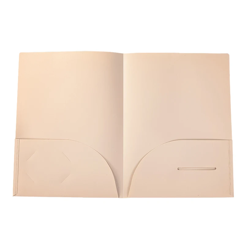 New Design A4 PP Plastic Report Cover 2 Pockets Folder Presentation Folders Report File Folder
