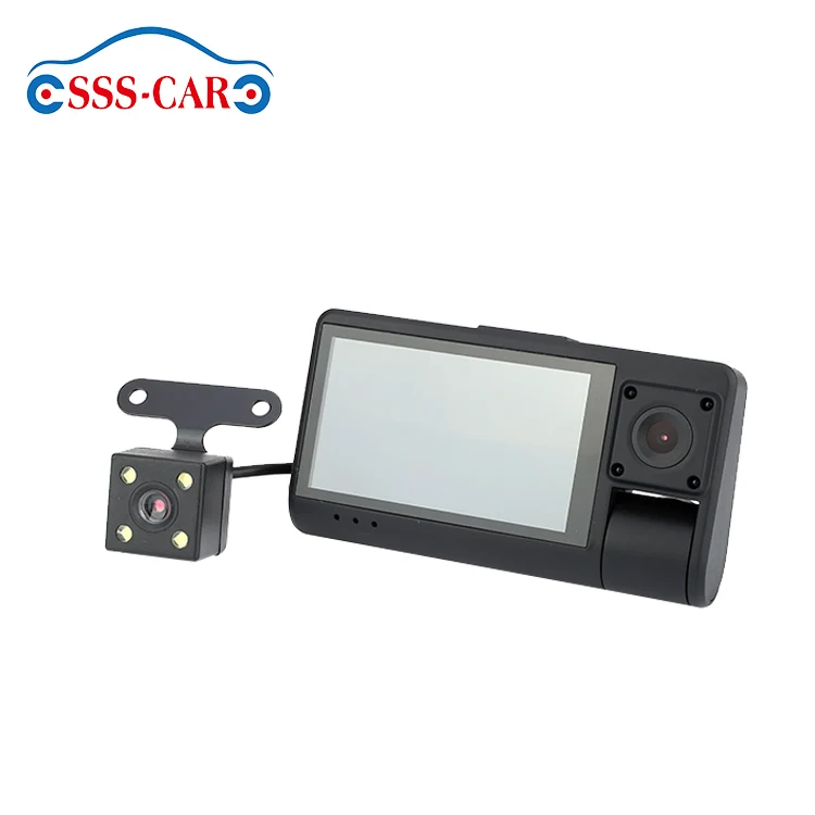  Лидер продаж Автомобильный видеорегистратор SSSCAR C500 3 дюйма Gps1920 * 1080 170 градусов