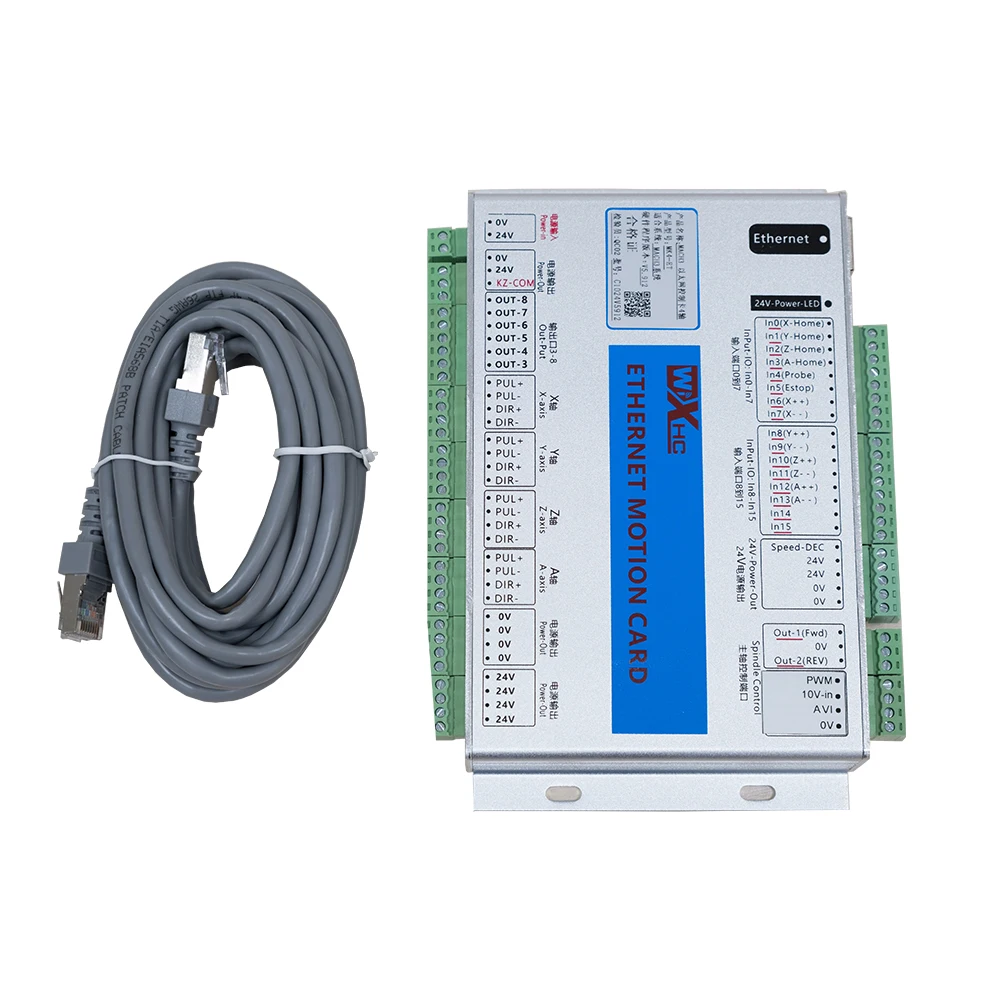 original XHC manufacture 4 axis MACH3 CNC controller board MK4-ET Ethernet card cnc router controller