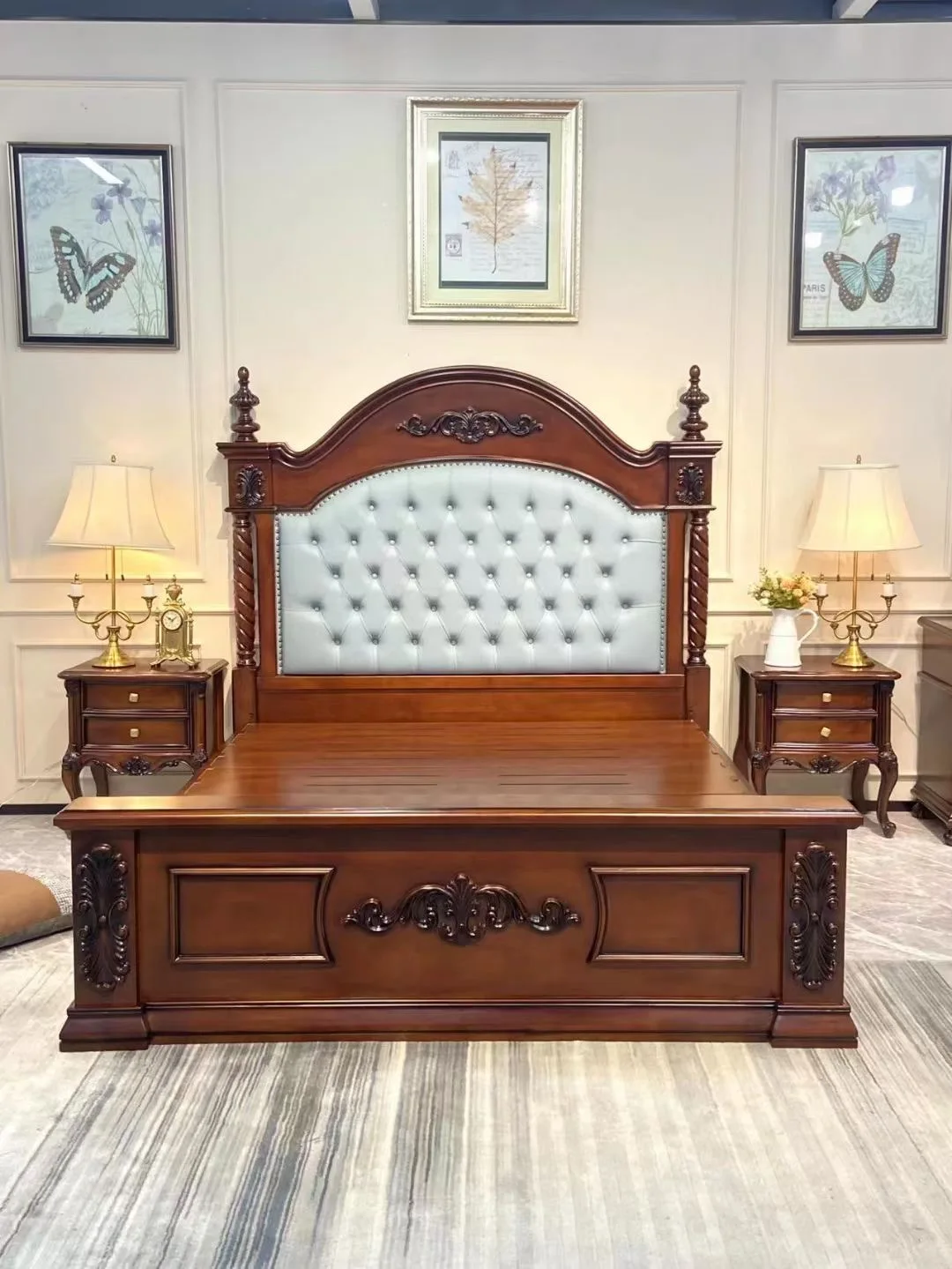 Super bedroom set factory selling modern home furniture luxury bedroom furniture set
