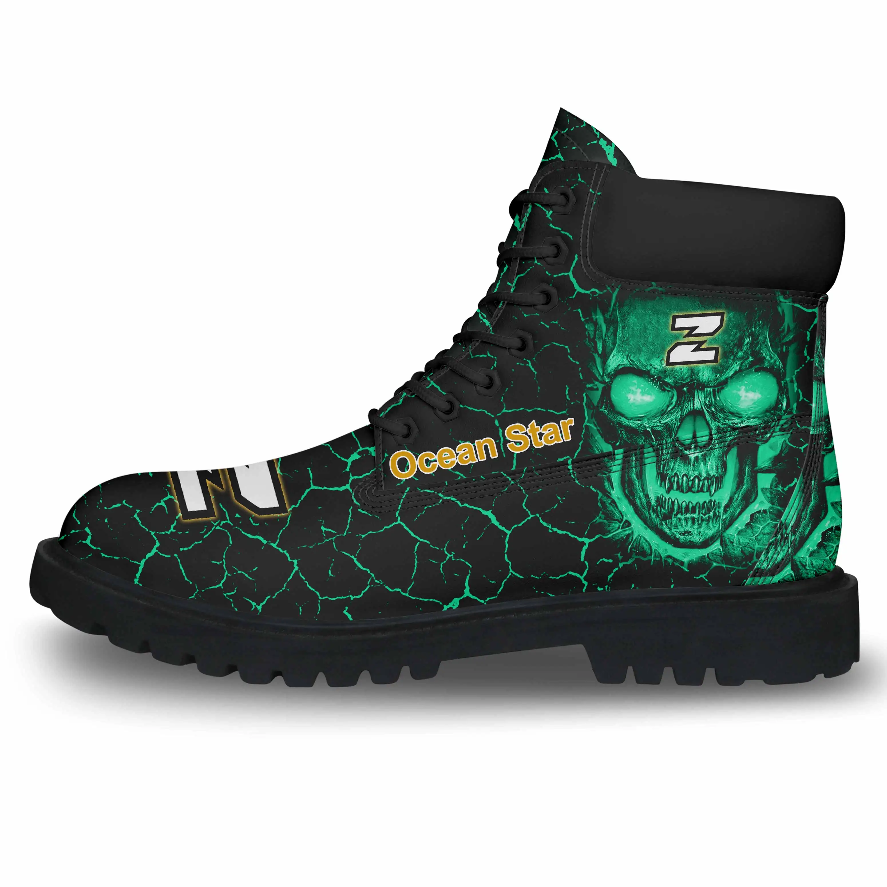 2020 Hand made custom casual shoes mens autumn boots genuine leather men boots