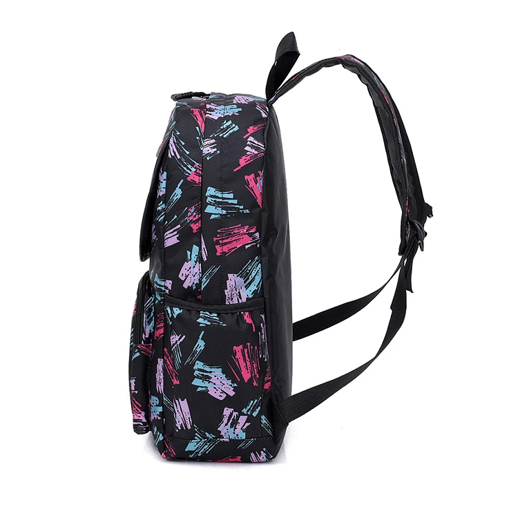 Promotional Cheap Backpack Bag Graffiti Backpacks School Bagpack for Teenagers