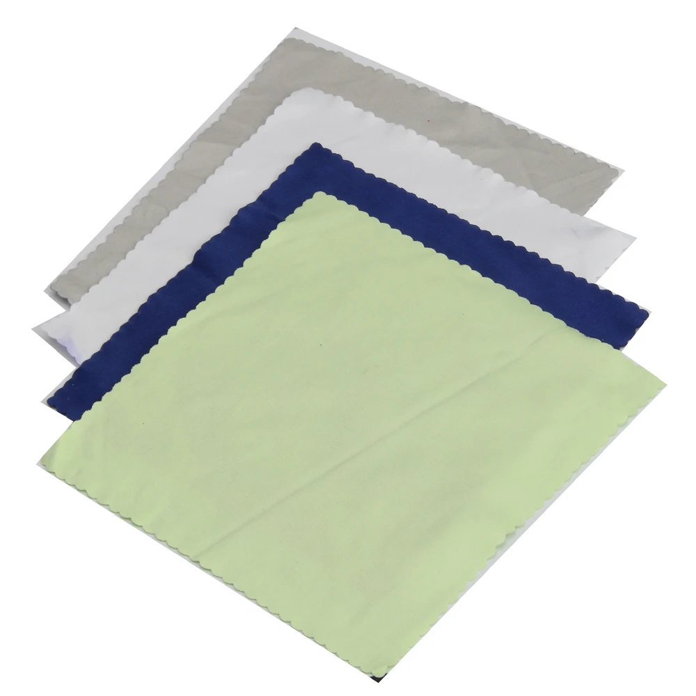 Microfiber Screen Lens Cleaning Cloth Custom Logo Sunglasses Clean Wiping Cloth Wholesale Glasses Accessories
