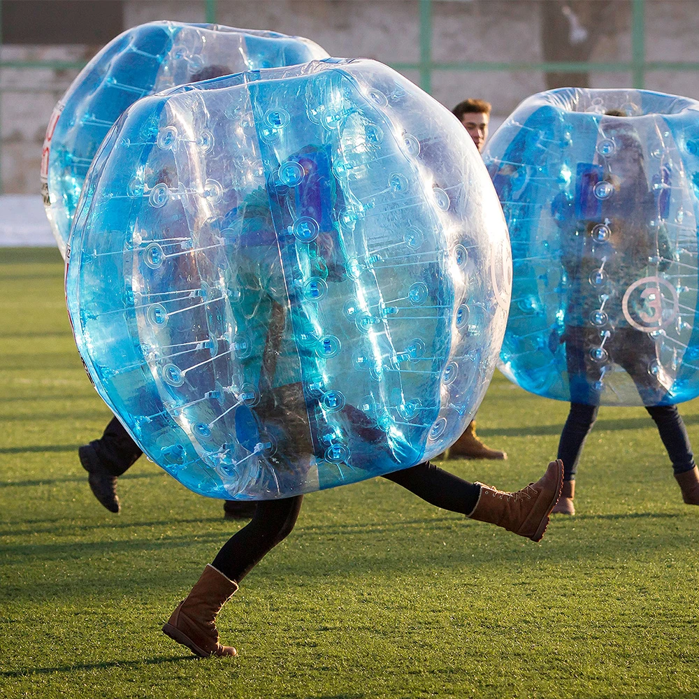  Уличные спортивные игрушки 1 5 м светодиодный надувной бампер для взрослых с человеческим телом игры в футбол со светодиодной подсветкой