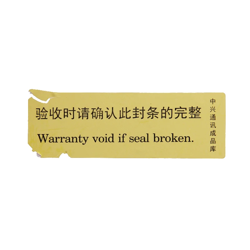 Custom paper fragile labels stickers destructible sticker egg shell label warranty sticker void if tampered